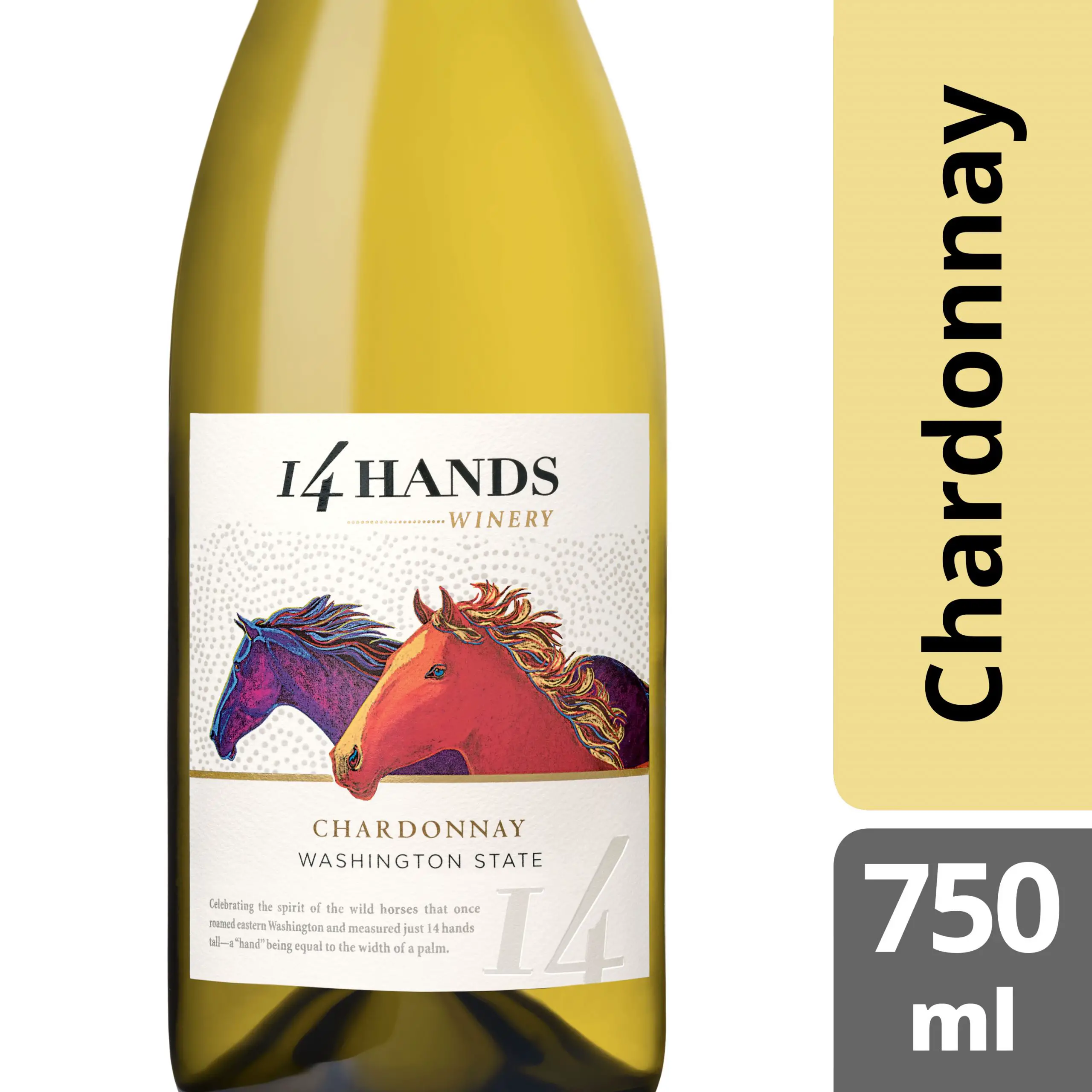 14 Hands Chardonnay Wine 750 mL