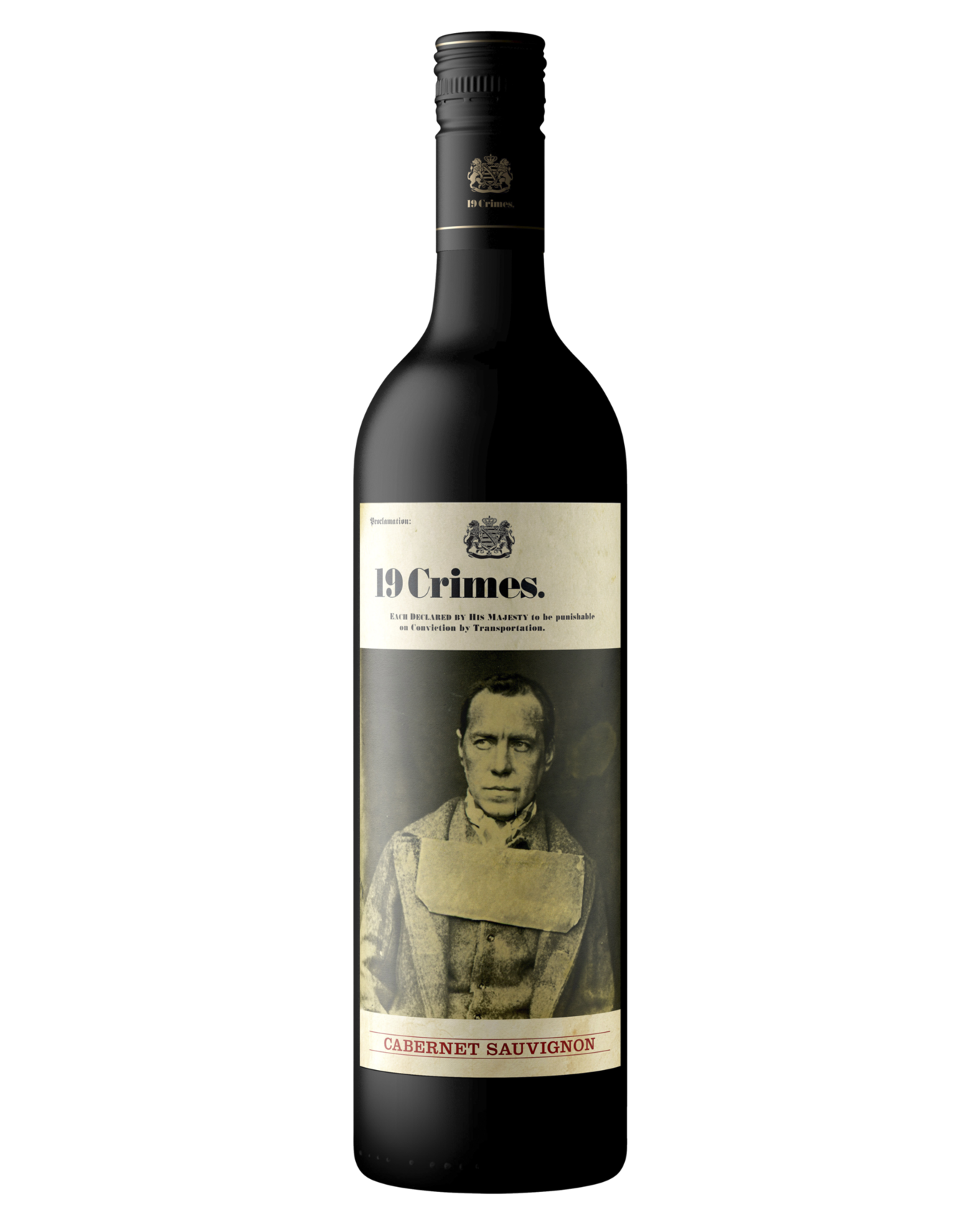 19 Crimes Cabernet Sauvignon Red Wine 750mL bottle