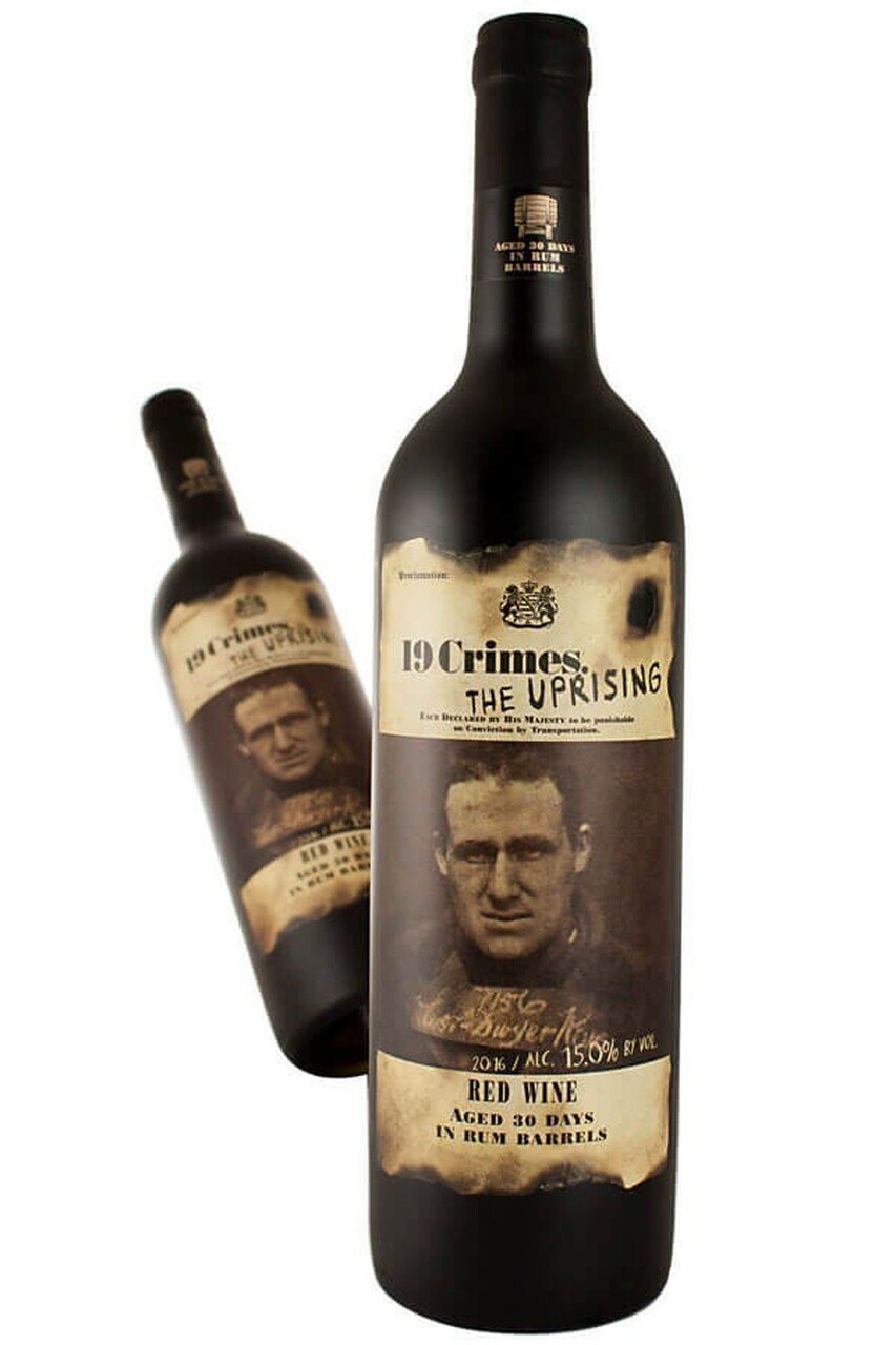 19 Crimes The Uprising Red Wine Aged 30 Days in Rum ...
