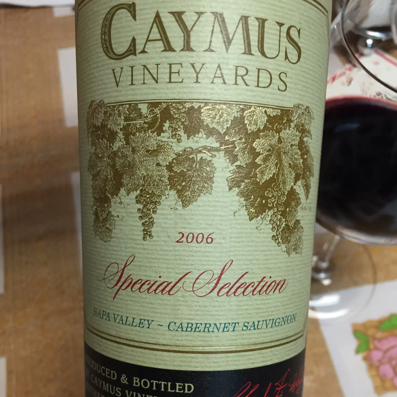2006 Caymus Vineyards Special Selection Napa Valley Cabernet Sauvignon