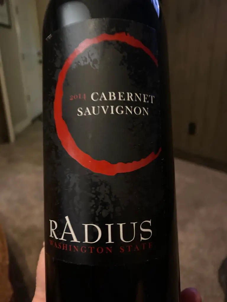 2012 Radius Wines Cabernet Sauvignon