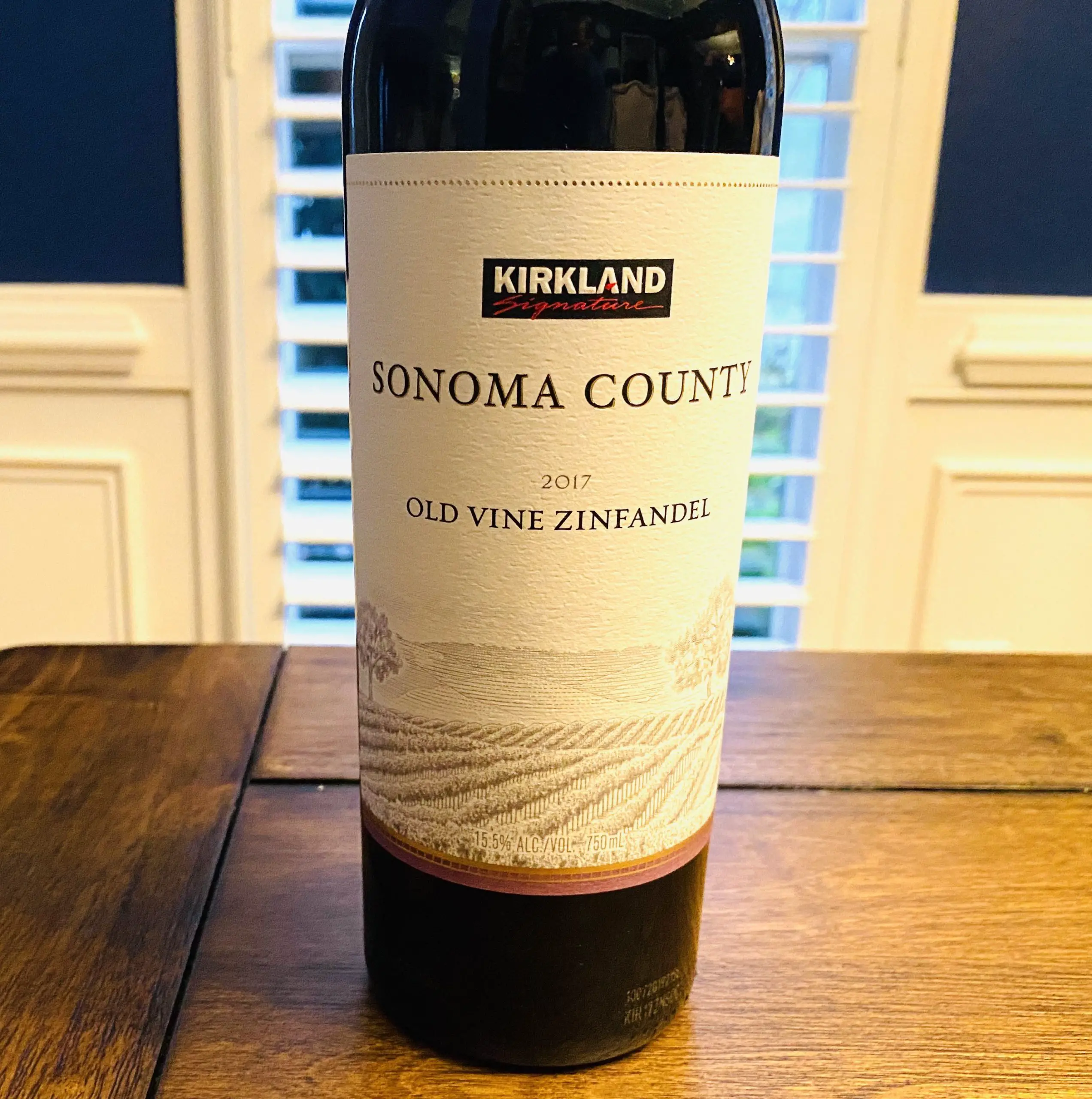 2017 Kirkland Signature Sonoma County Old Vine Zinfandel ...