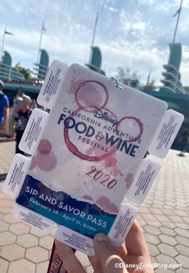 2020 Disney California Adventure Food and Wine Festival Booths, Menus ...