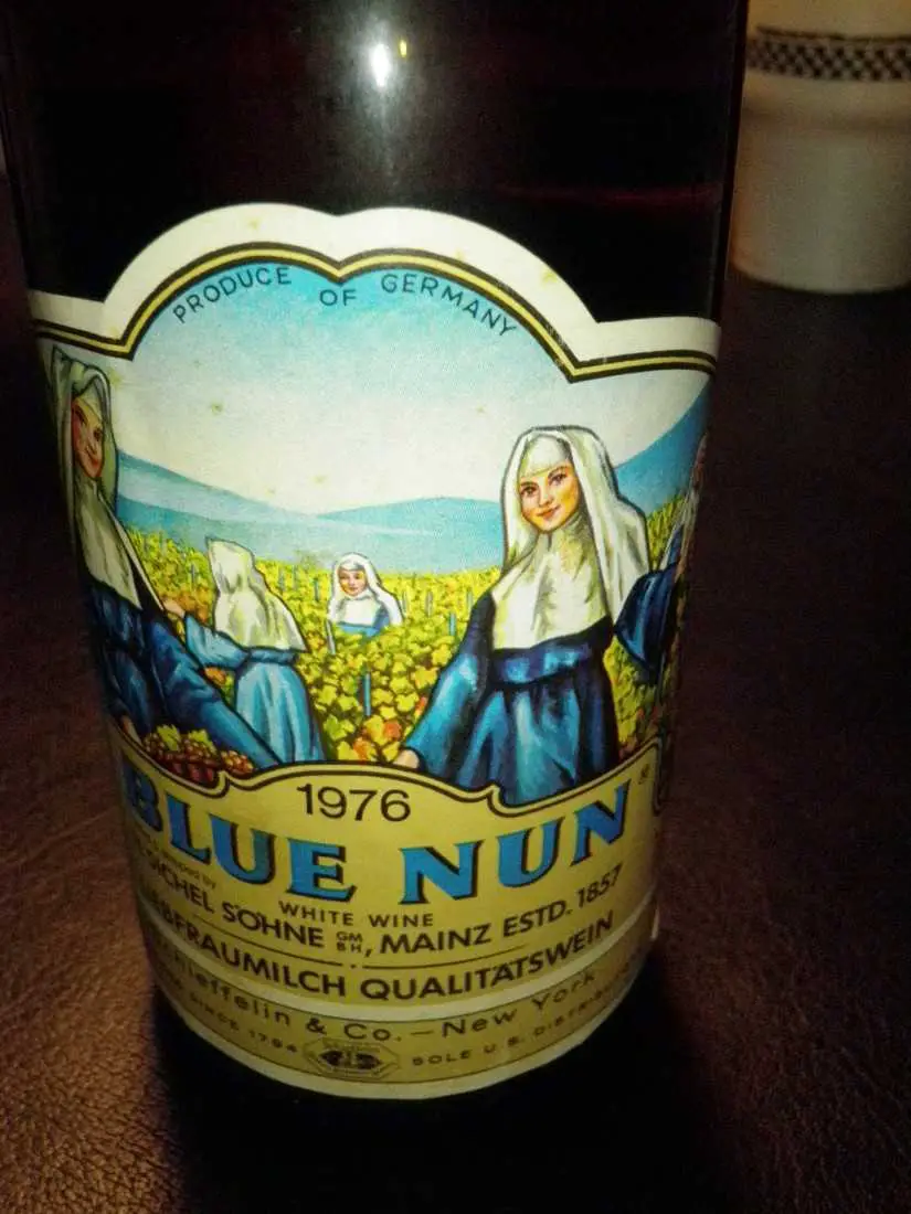 242: Blue Nun White Wine â 1976