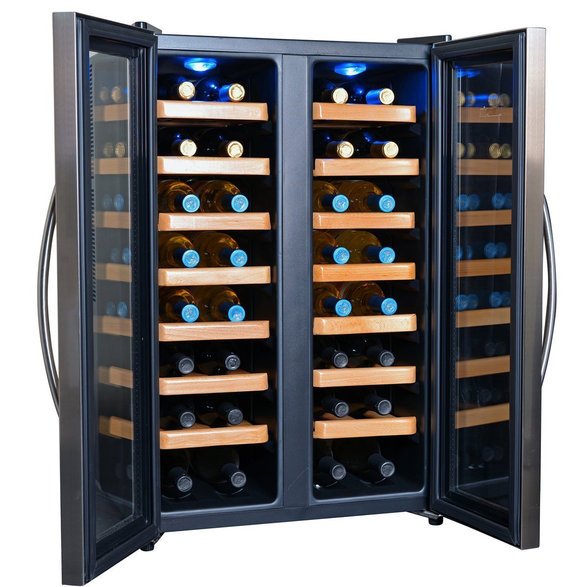 32 Bottle Dual Zone Wine Refrigerator