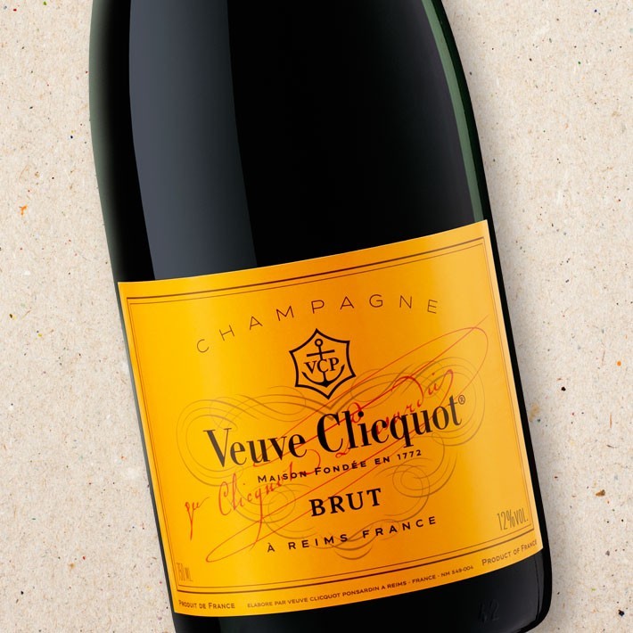 35 Champagne Orange Label Veuve Clicquot