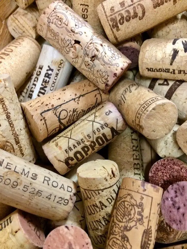 50 Used Natural Wine Corks for Craft Projects in 2020 ...