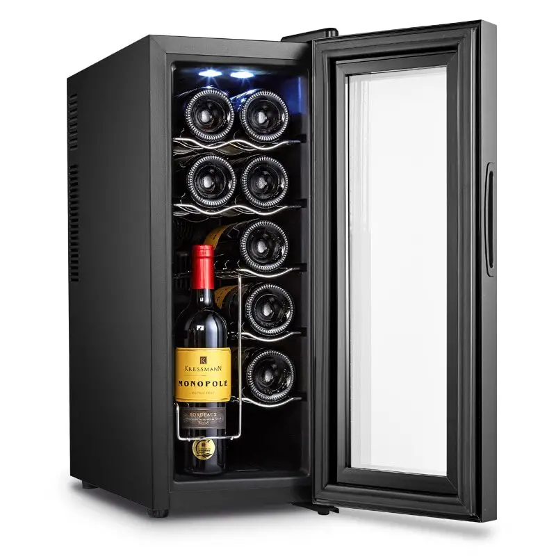 6 Layers Large capacity 12 red wine cabinets Constant Temperature Wine ...