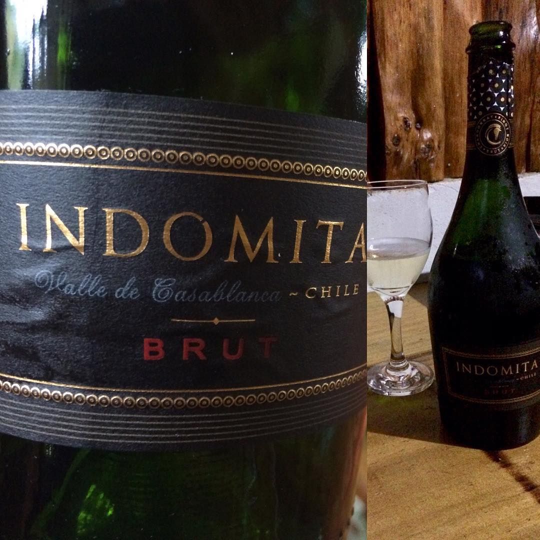 A Chilean Sparkling wine from Indomita Winery. This was a ...