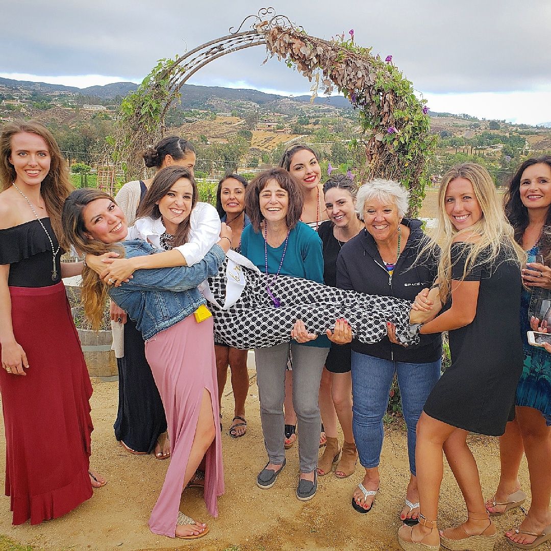 A family affair bridal shower wine tour. Beautiful people, so much fun ...