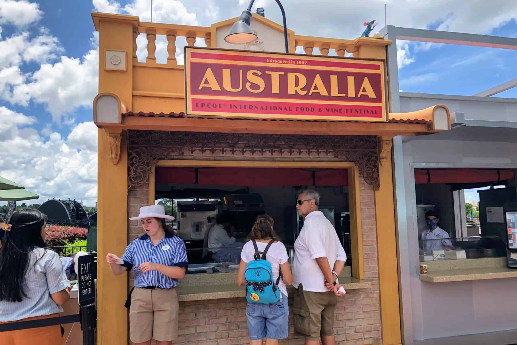 Australia Booth Menu &  Review (2021 Epcot Food &  Wine Festival)