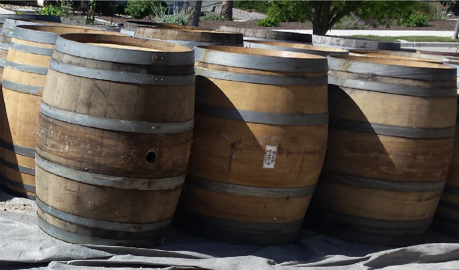 Authentic Used Wine Barrel