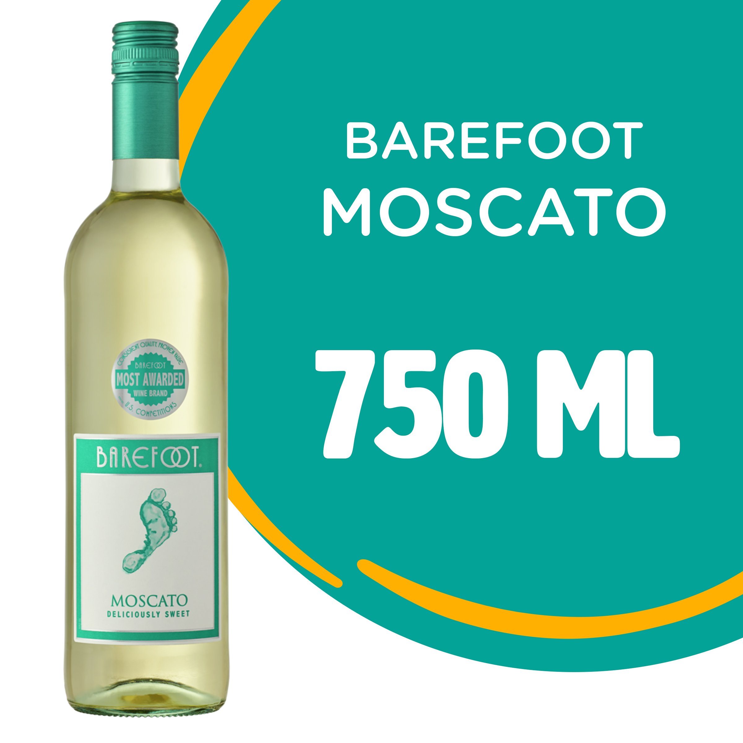 Barefoot Moscato Sweet White Wine