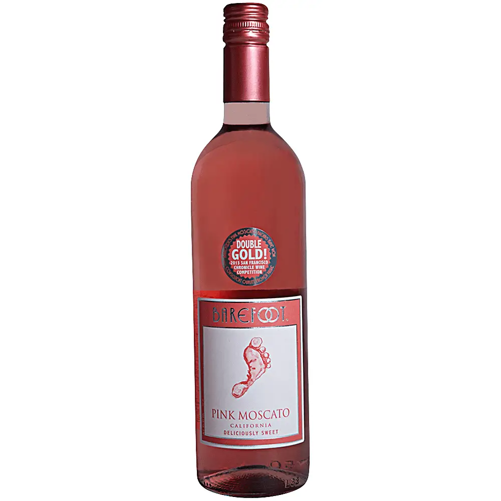 Barefoot Pink Moscato (75cl, 9%)