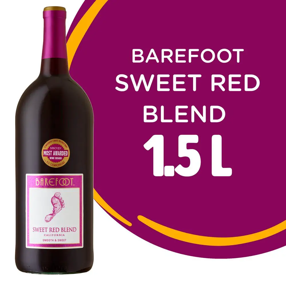 Barefoot Sweet Red Wine, 1.5 L