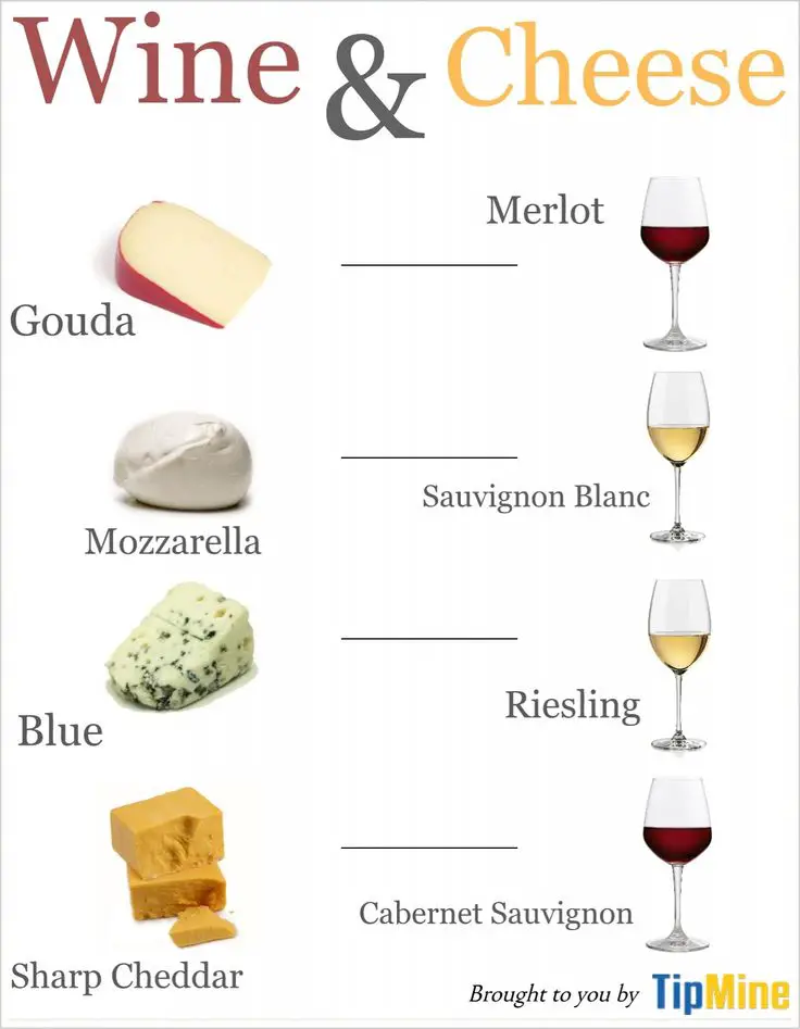 Basic wine and cheese pairings
