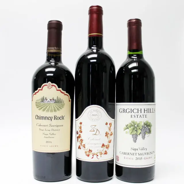 Best California Red Wine Set 2 (Chimney Rock/ZD/Grgich Hills) Free ...