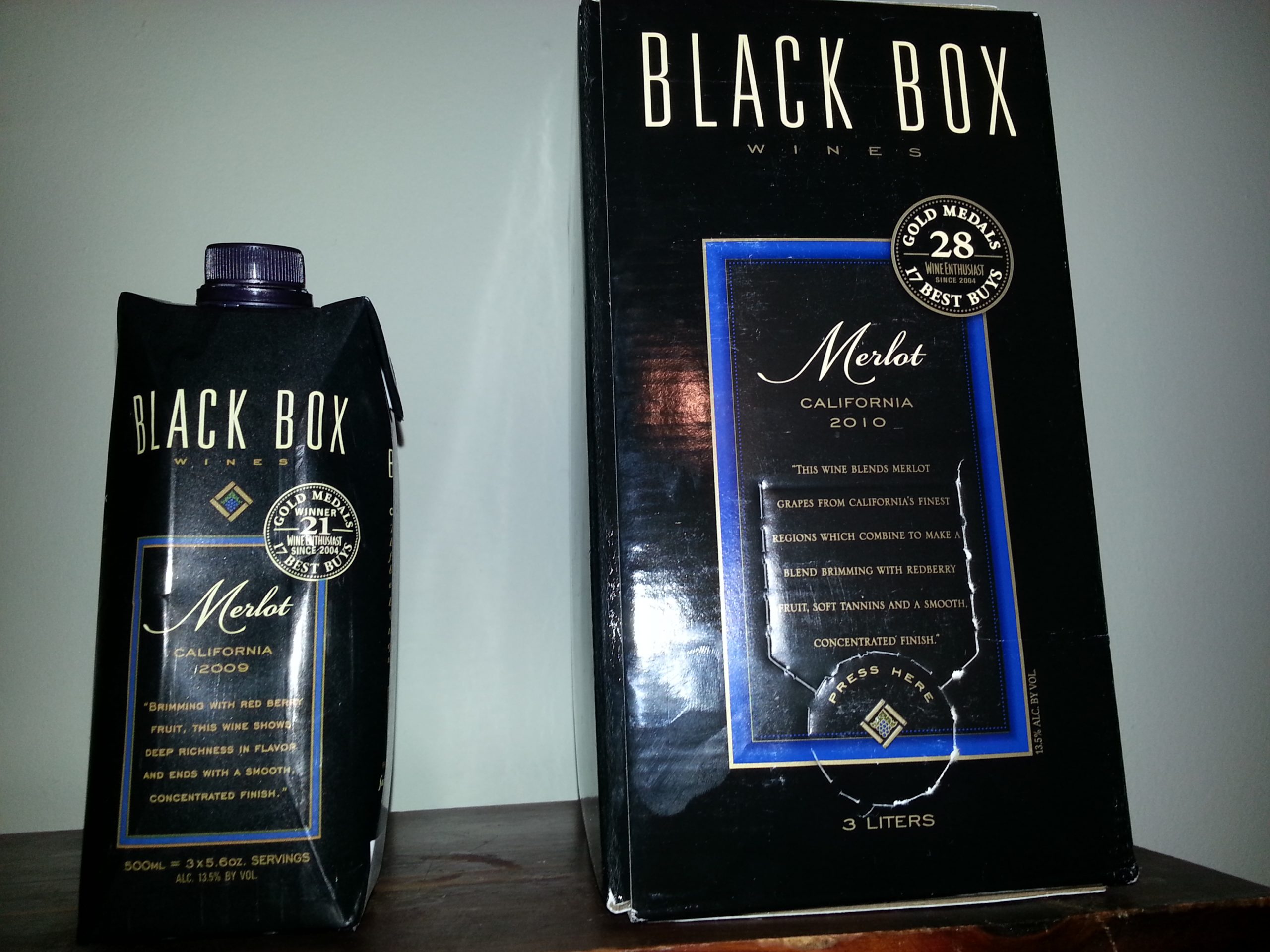 Black Box Wine Review  Merlot