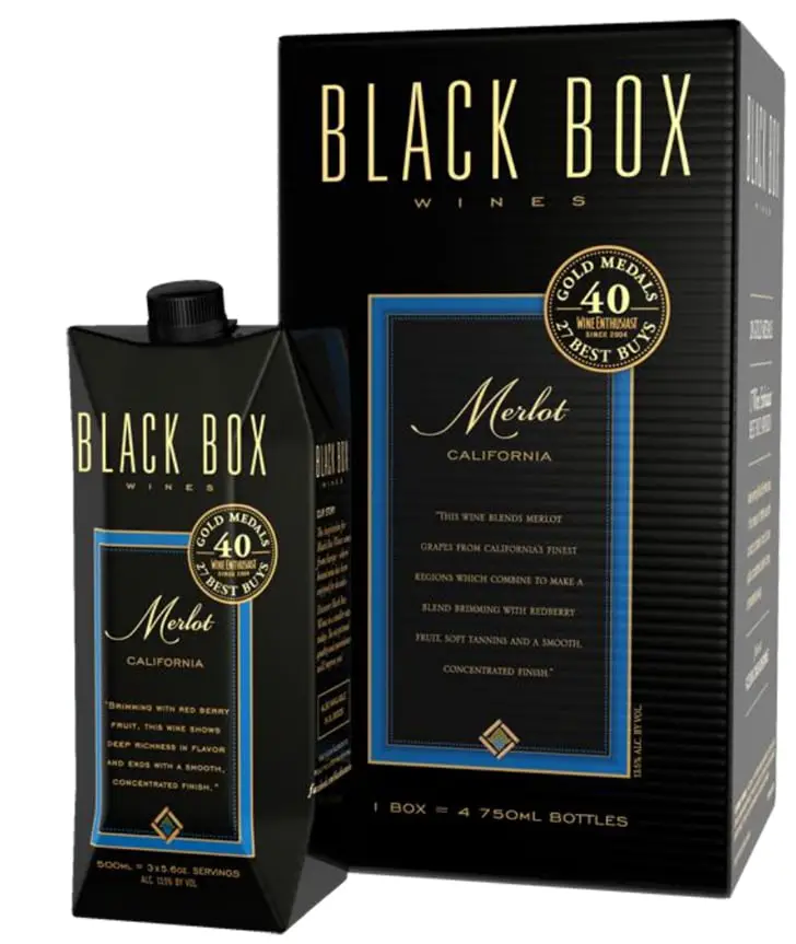 Black Box Wines Merlot ($25 For 3 Liters)