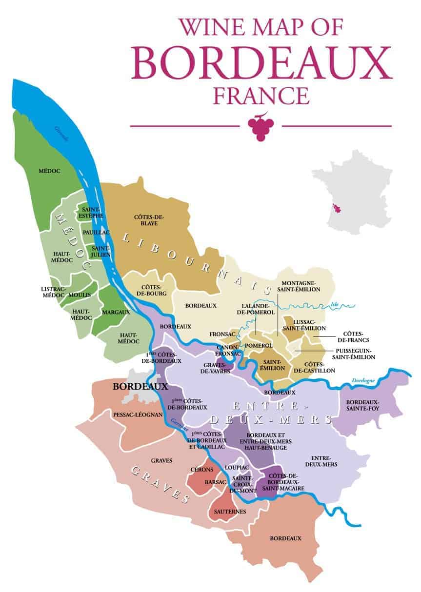 Bordeaux Wine Region: Regional Guide &  Wineries To Visit ...