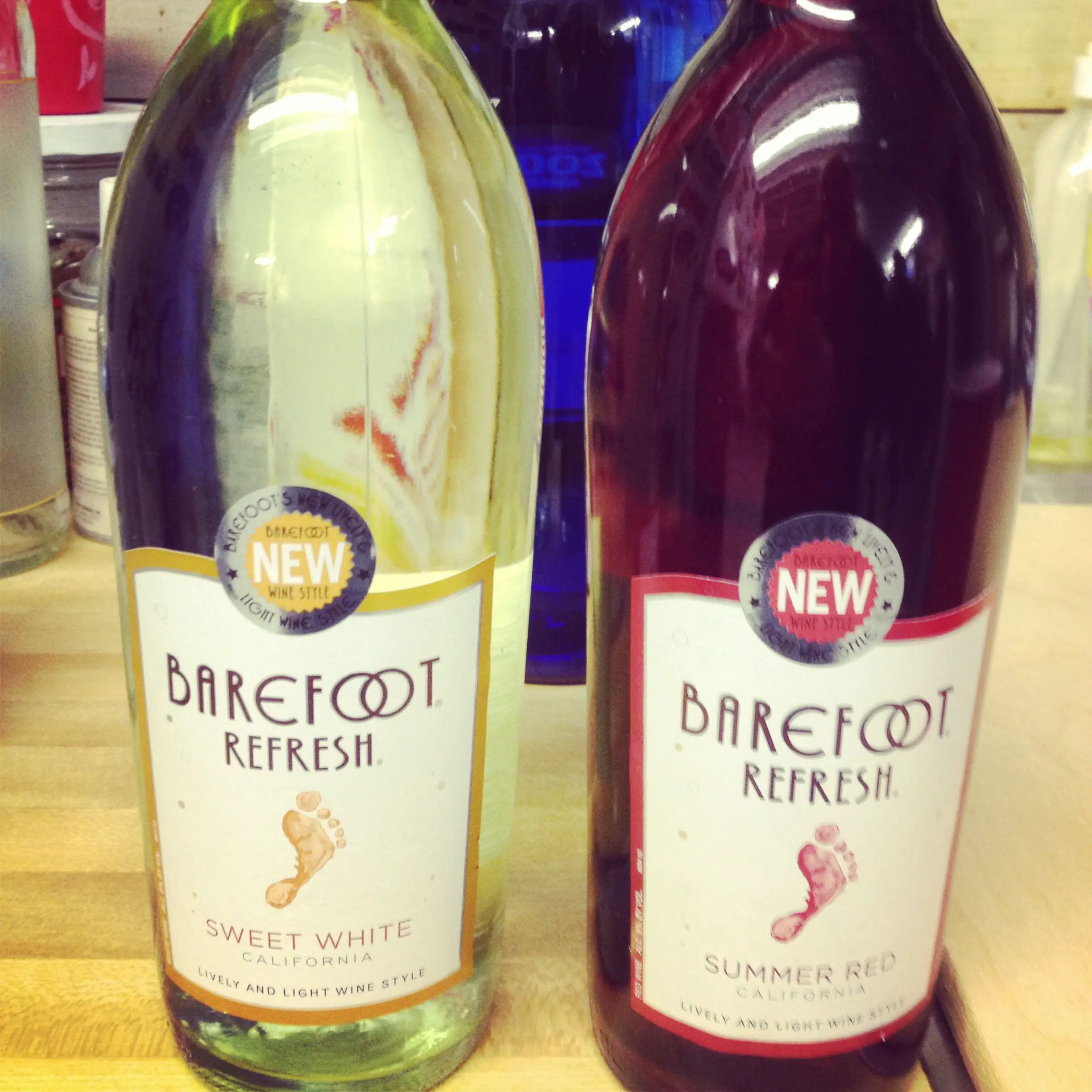 Both of these wines were fantastic!! The white wine tasted like 7Up ...