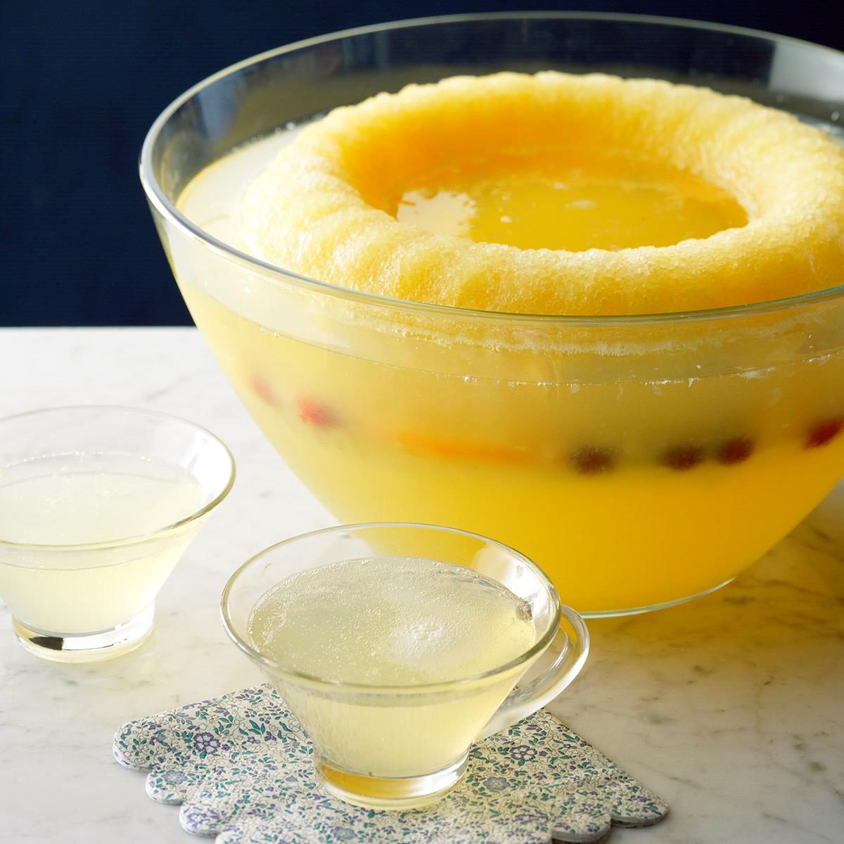 Bubbly Champagne Punch Recipe