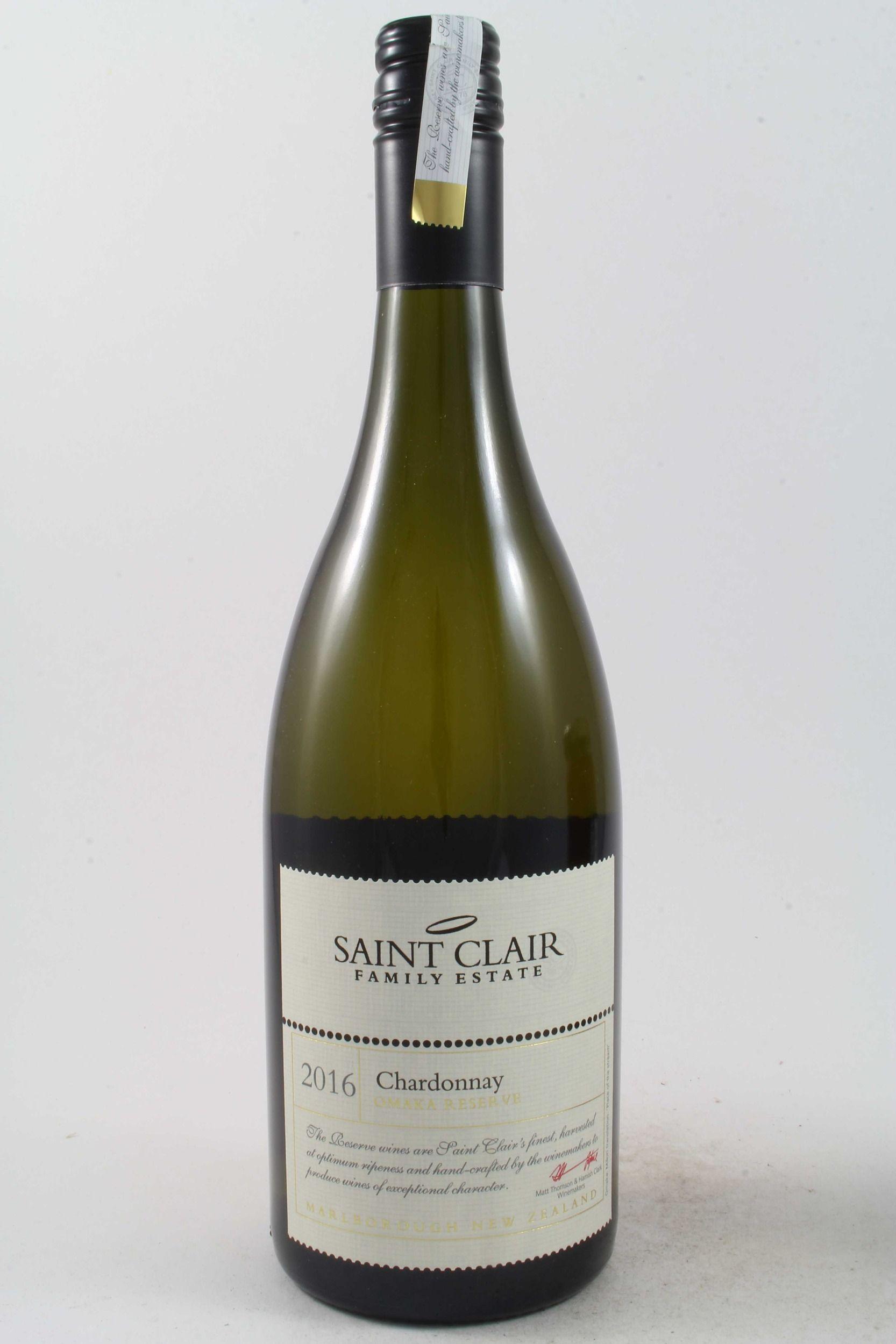 Buy 2016 Saint Clair Chardonnay Riserva Omaka Valley ...