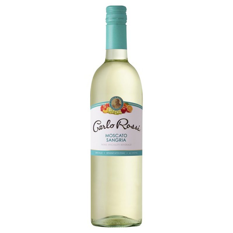 Carlo Rossi Moscato Sangria White Wine (750 ml)