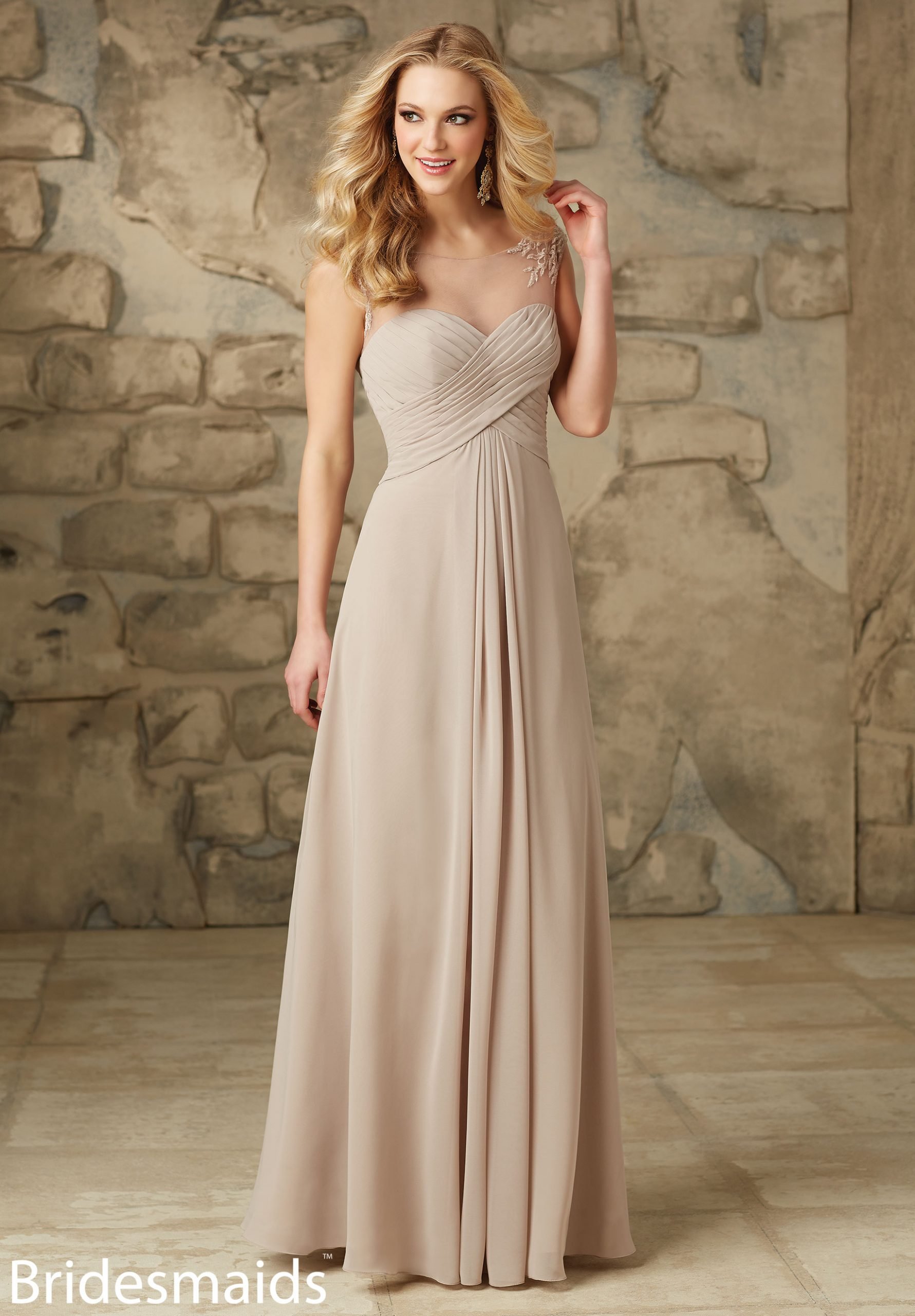Champagne Color Bridesmaid Dresses too washed out?