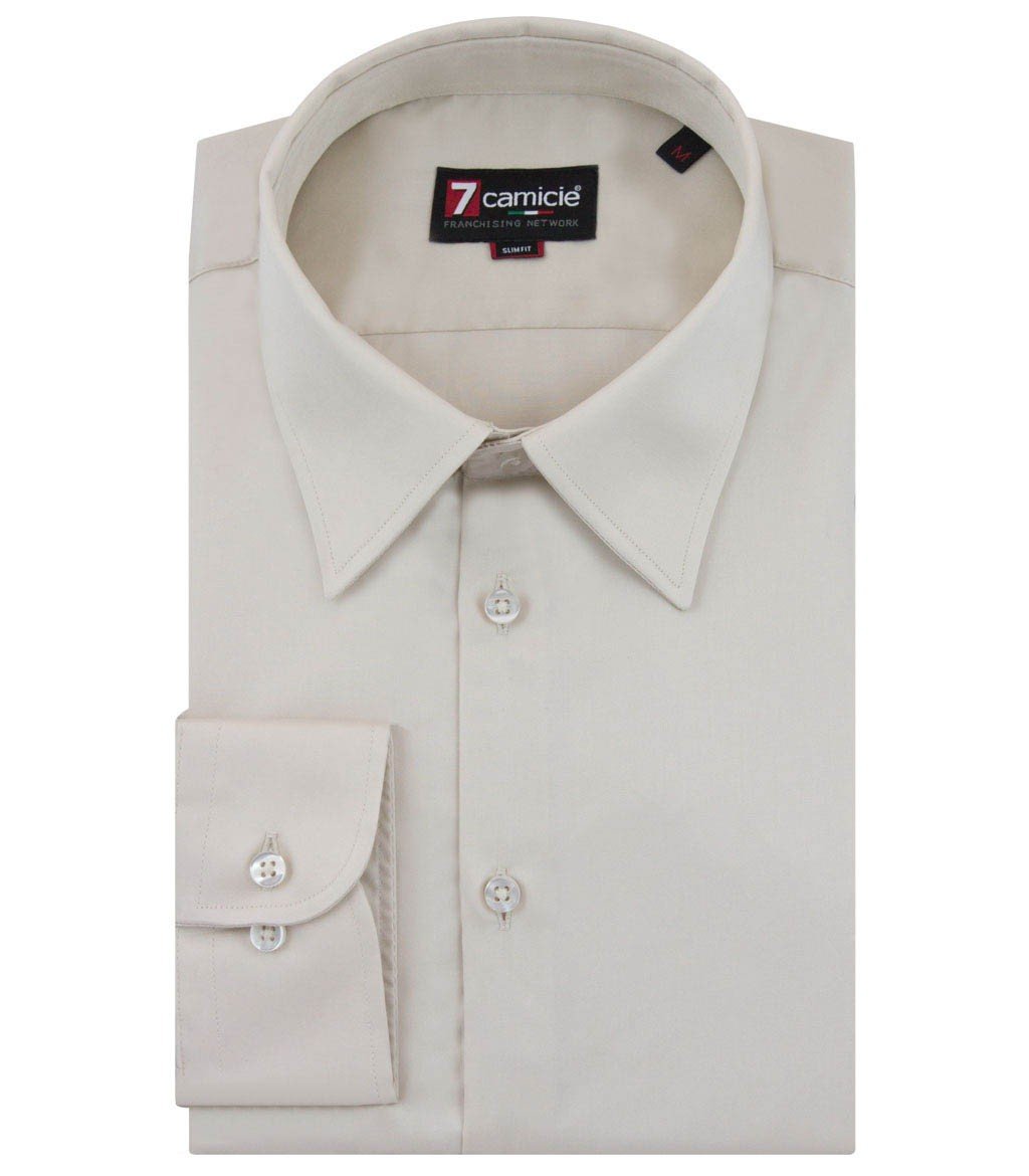 Champagne Colored Mens Dress Shirt