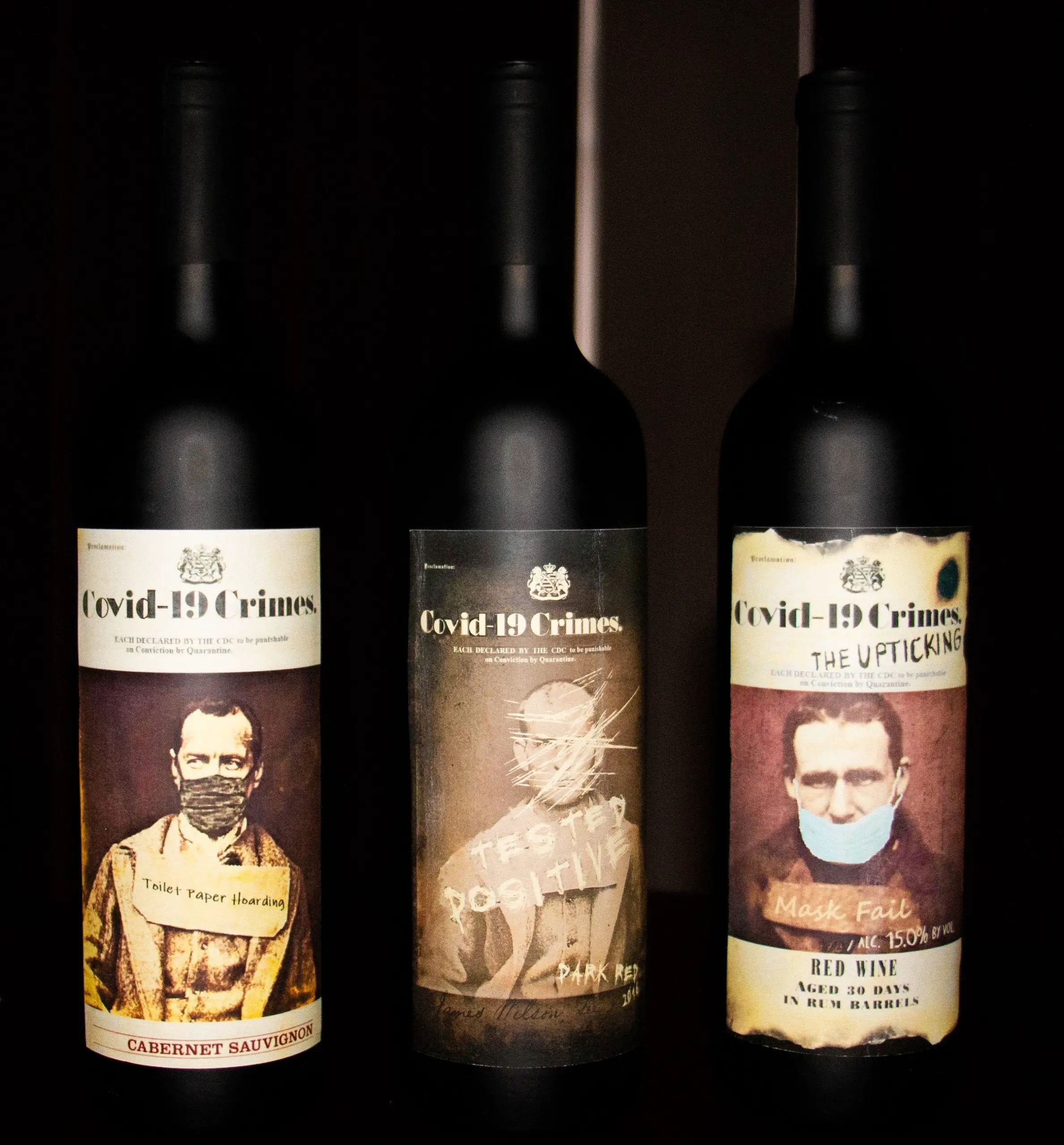 Covid Wine Label Covid