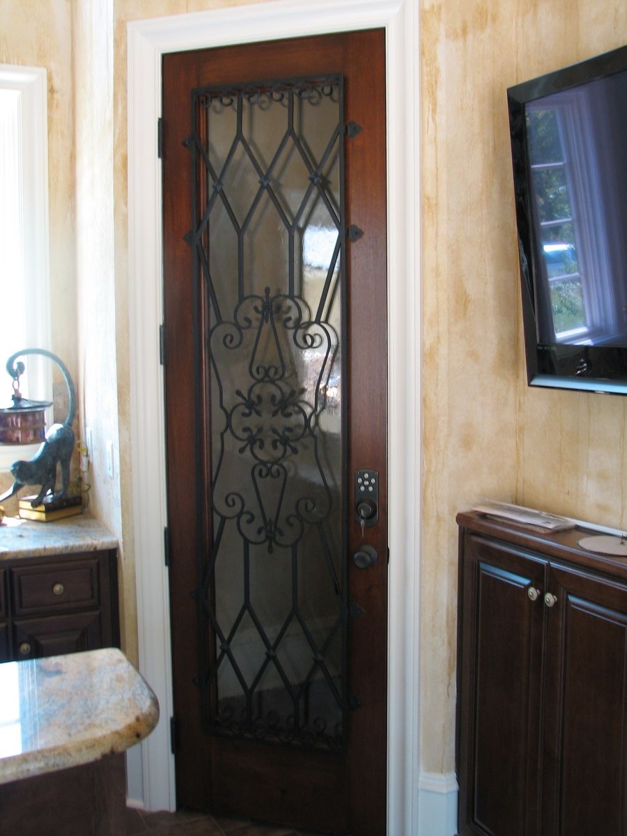 Custom Wine Cellar Door by The Looking Glass