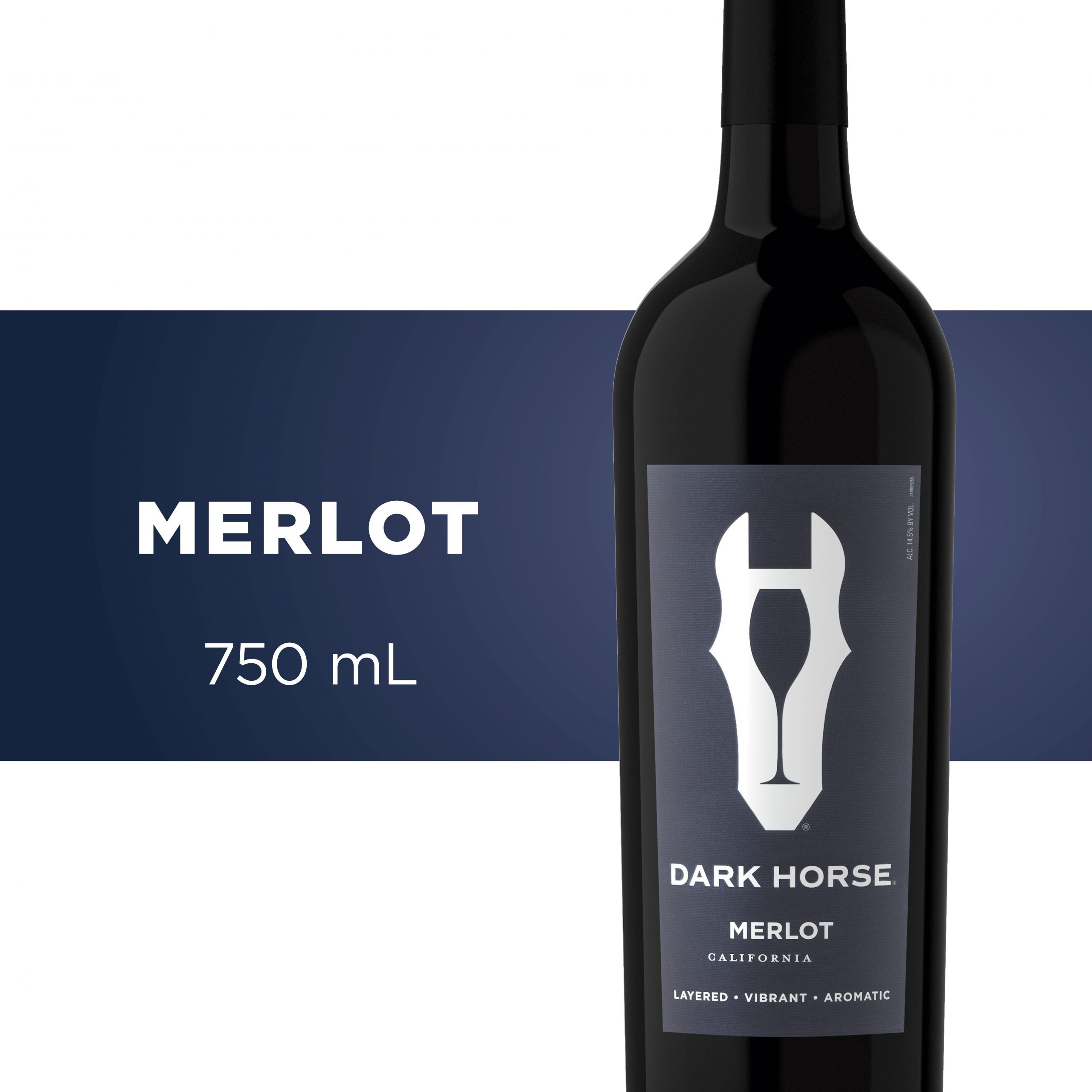 Dark Horse Merlot Wine, 750 mL