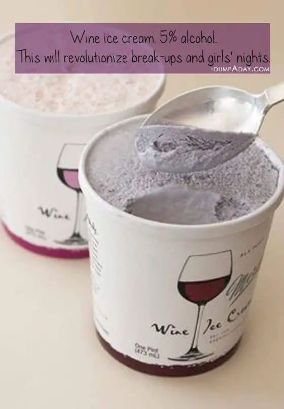 Delicious Wine Ice Cream with 5% Alcohol, Yes Really! Plus ...
