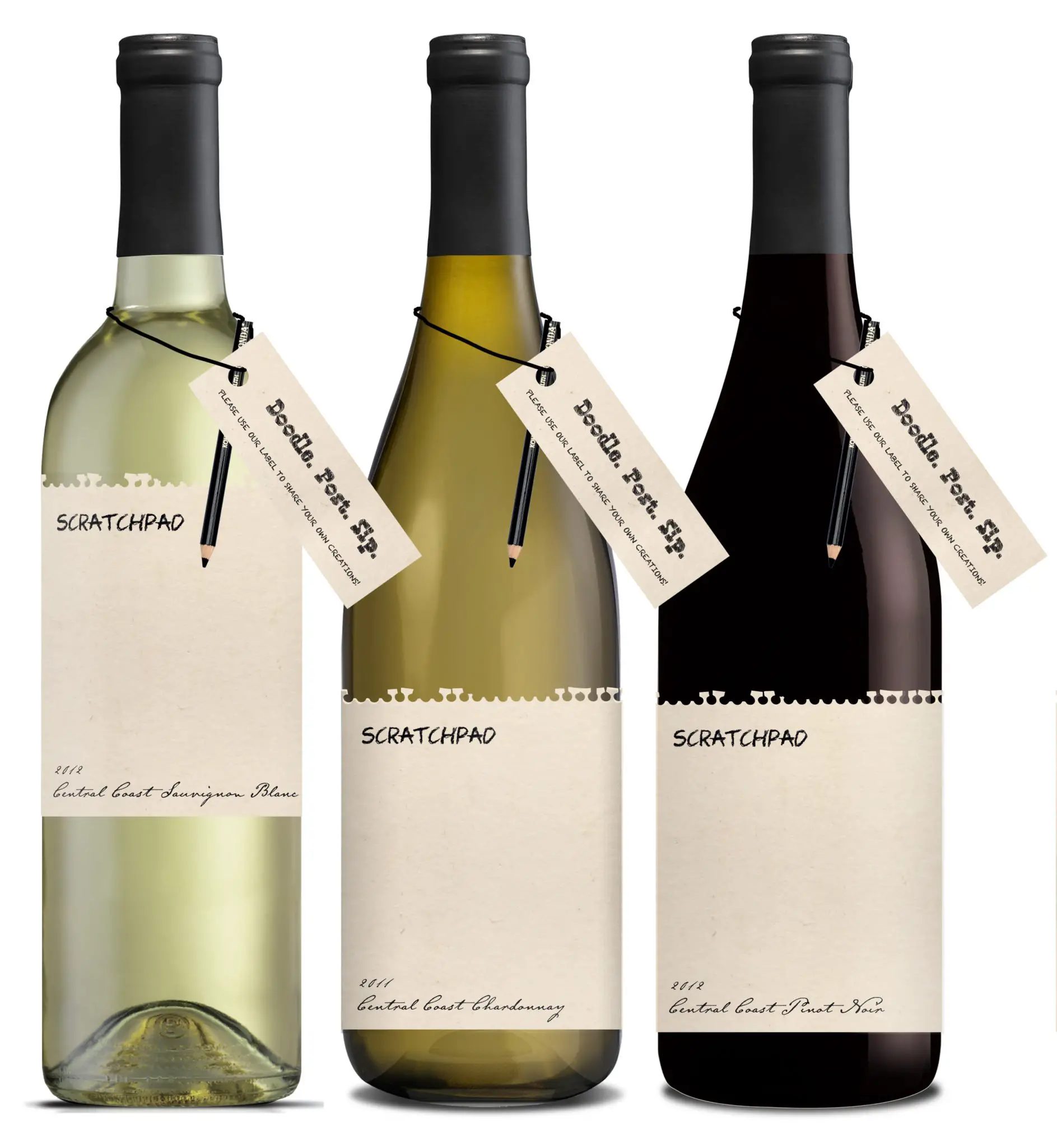 Design YOUR OWN Wine Label with Scratchpad Wines