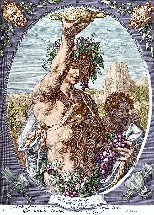 Dionysus, Or Bacchus, God Of Wine Photograph by Science Source