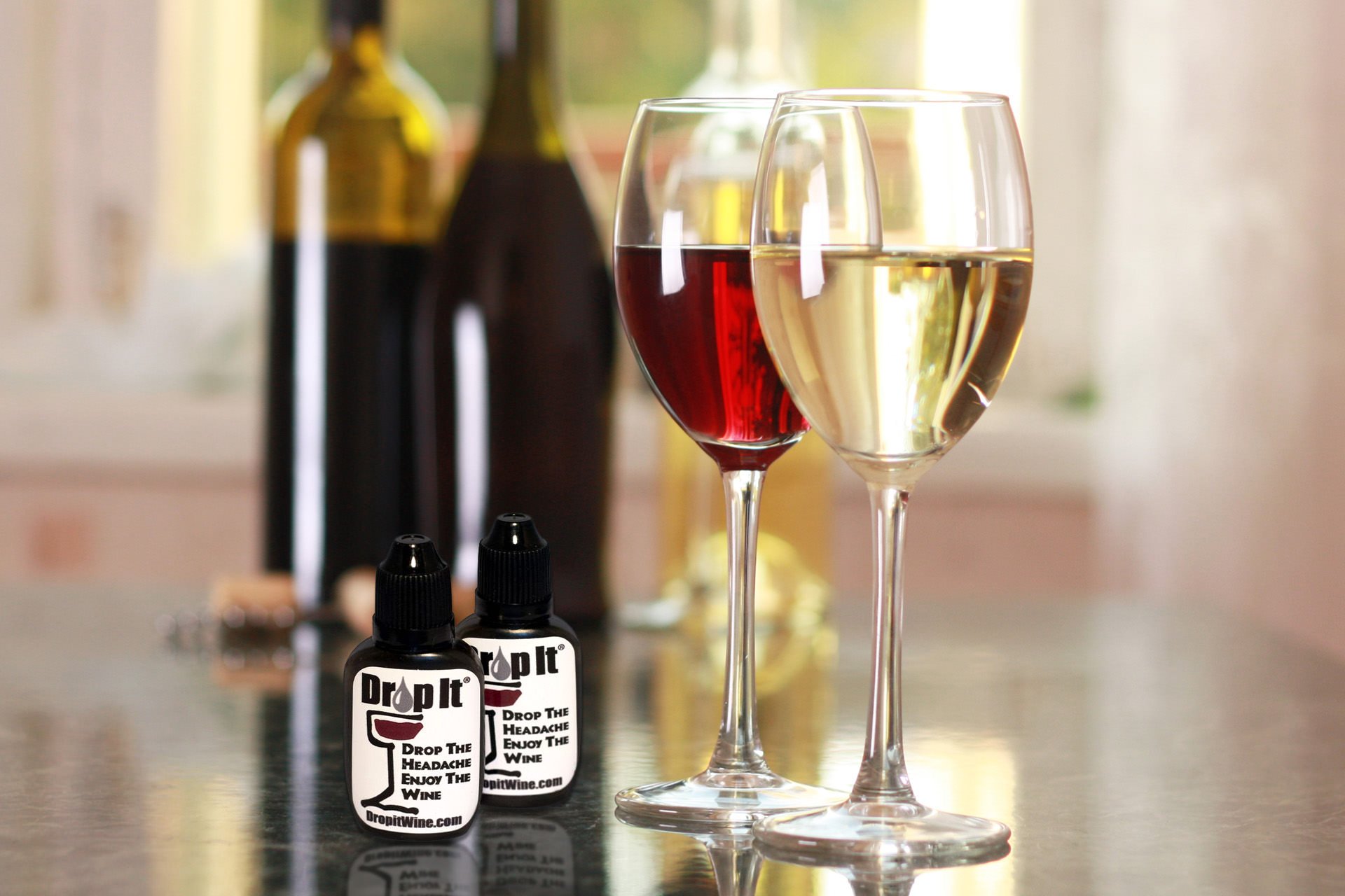 Drop It Wine Drops Natural Wine Sulfite Remover and Tannin Remover 4 ...