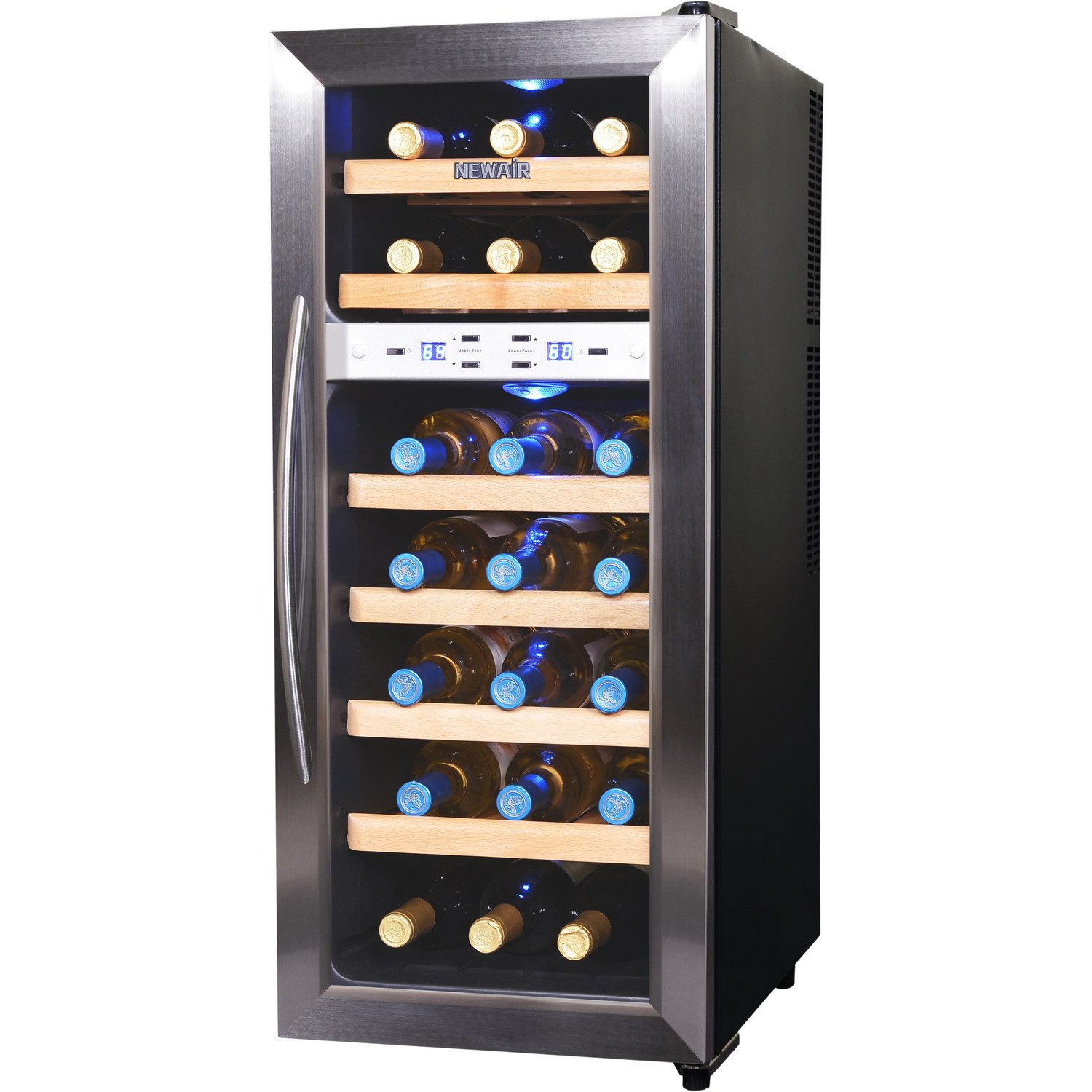 Dual Temp Wine Cooler  HomesFeed