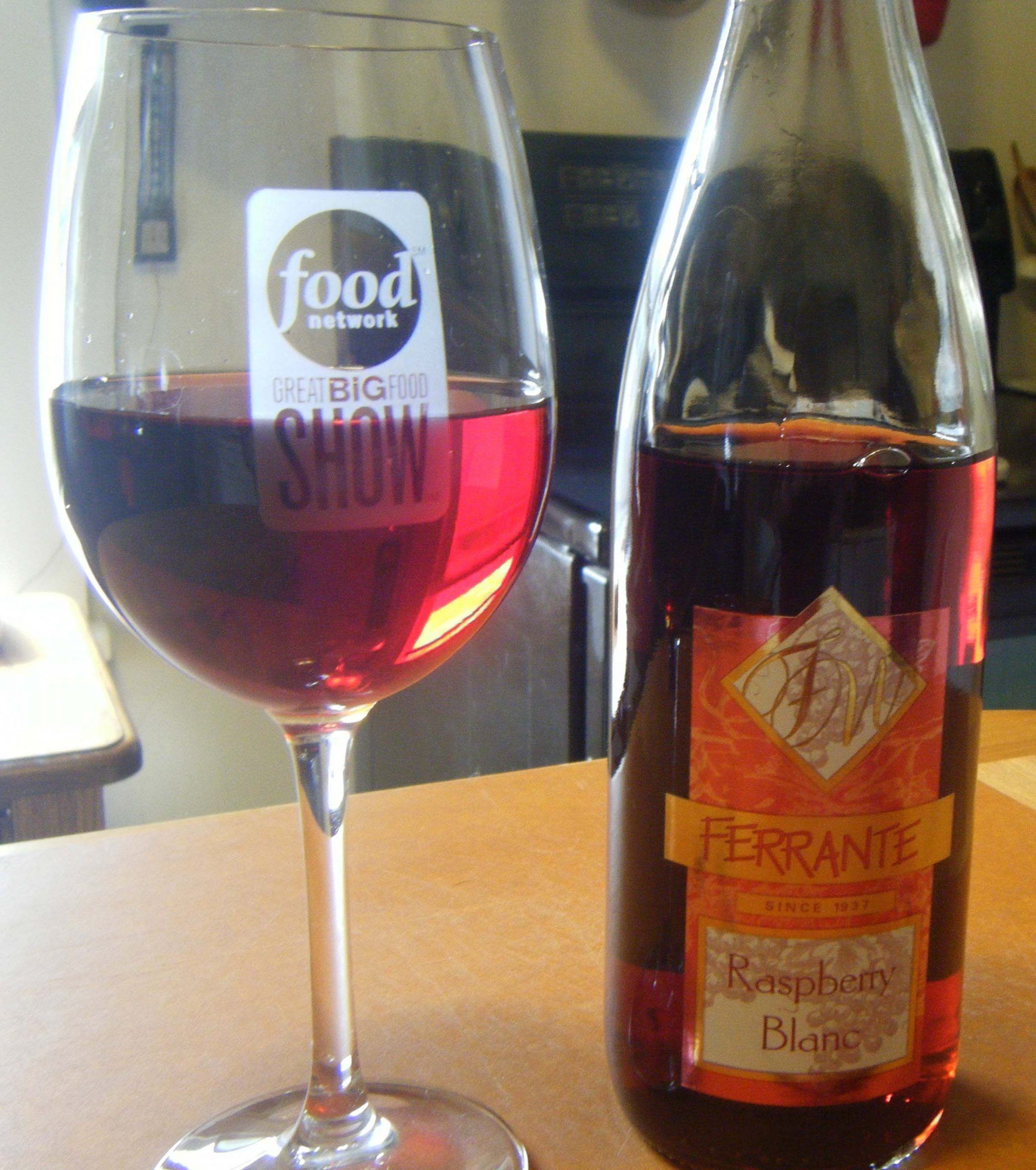 Ferrante, Raspberry Blanc, very smooth, easy to drink ...