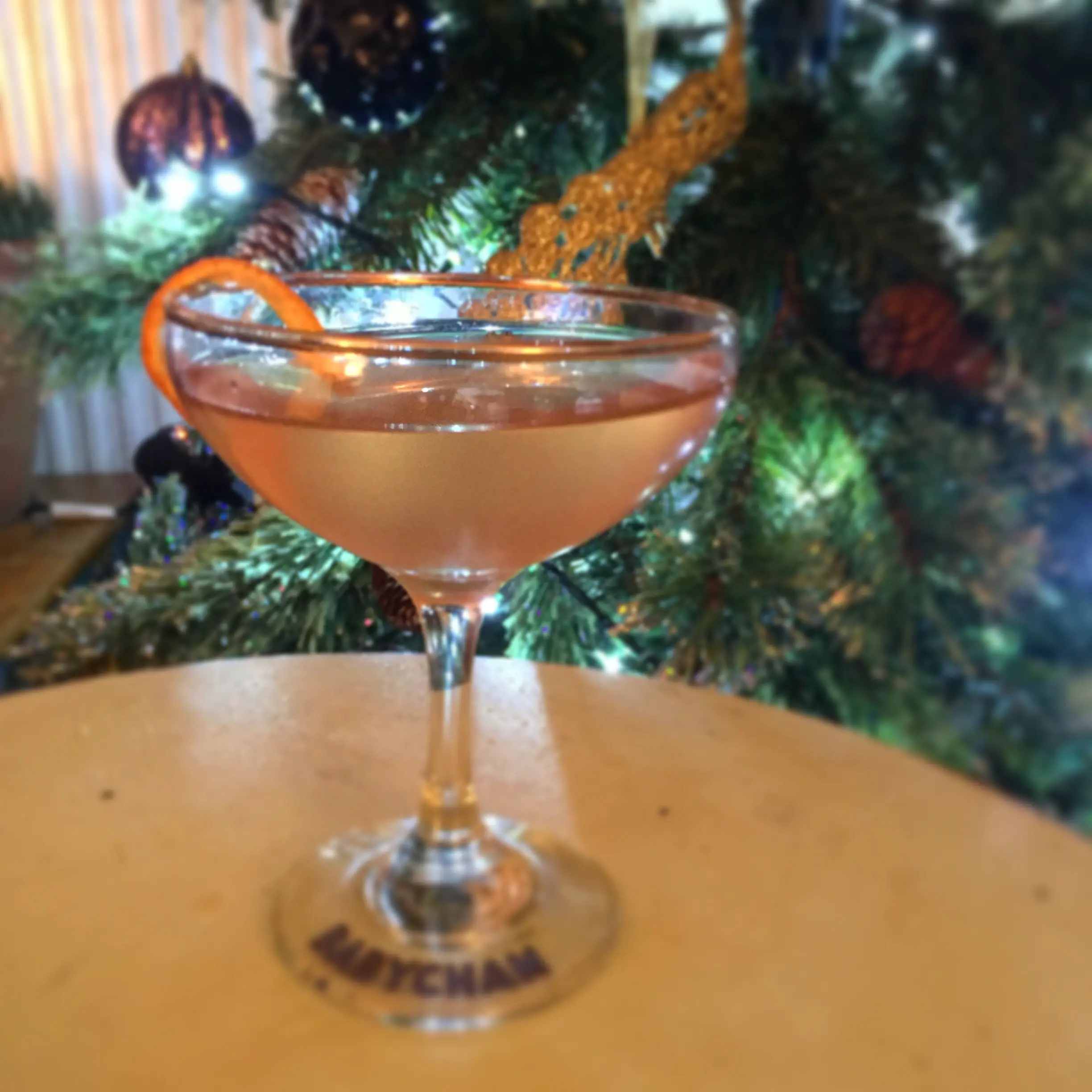 Festive French 75 Sloe Gin Champagne Cocktail With Foraged Sloe Gin