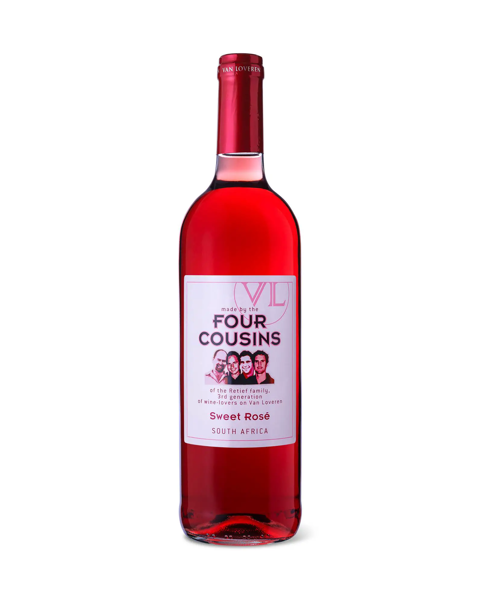 Four Cousins Sweet Rose Wine 750ml