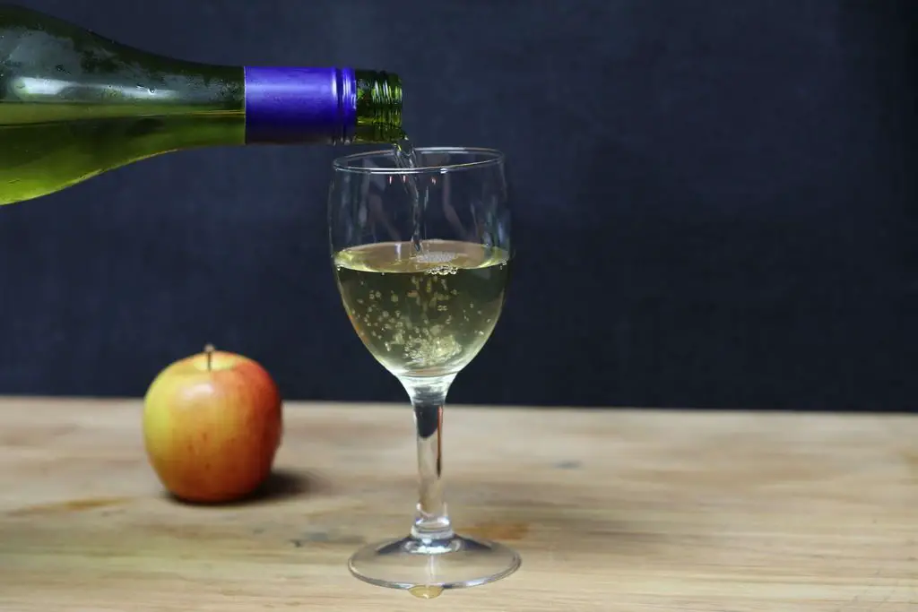 Home Made Apple Core Wine