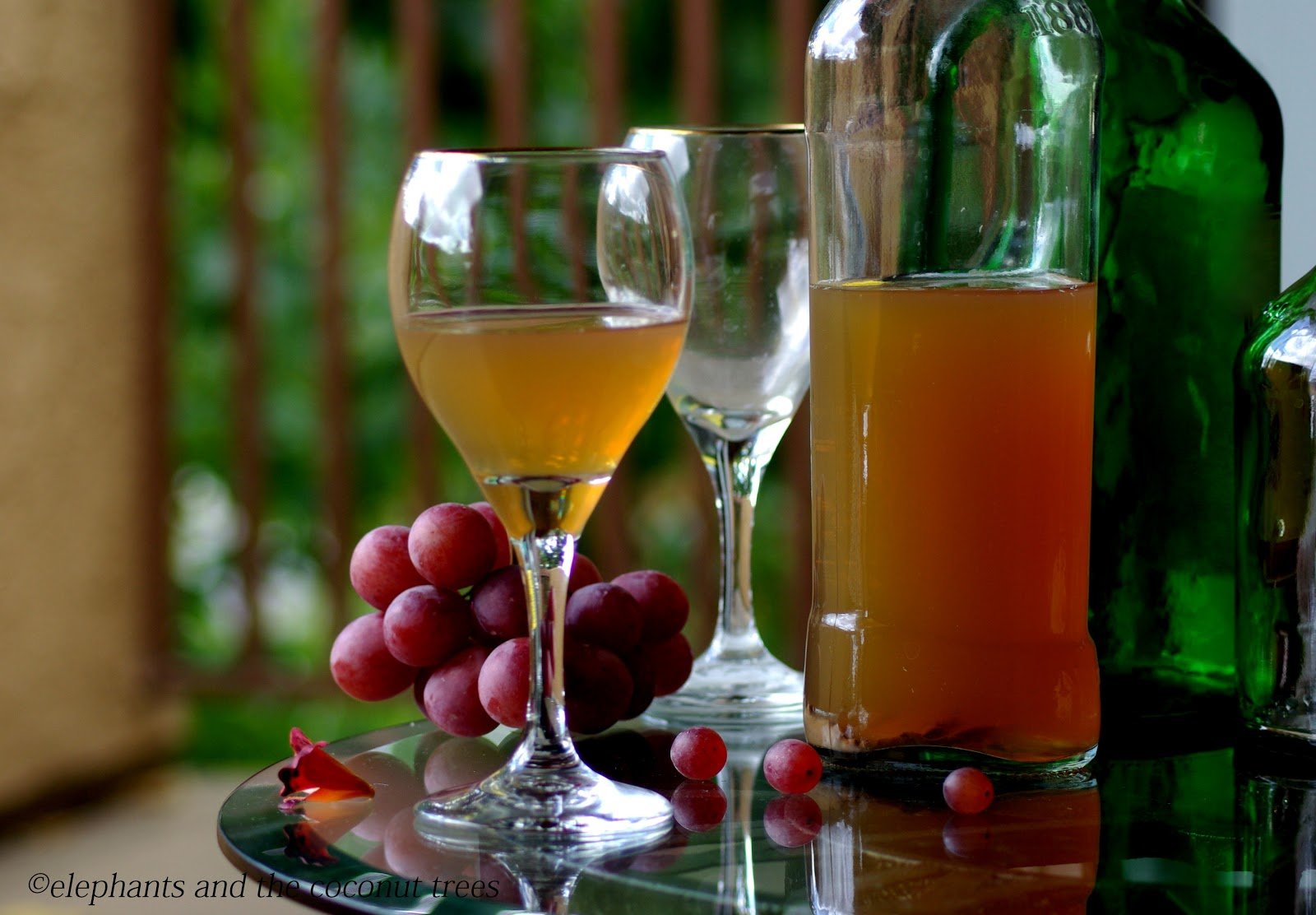 Homemade red grape wine / Kerala sweet wine / Easy wine ...