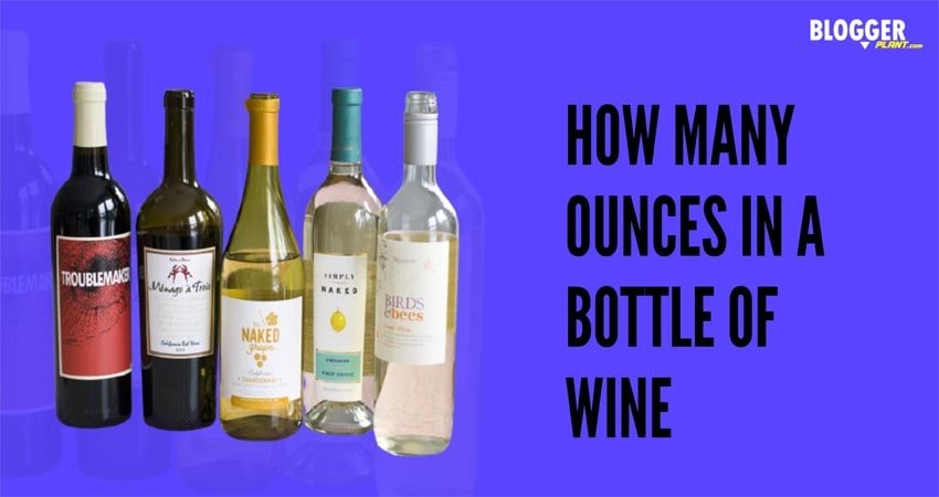 How many ounces in a bottle of wine