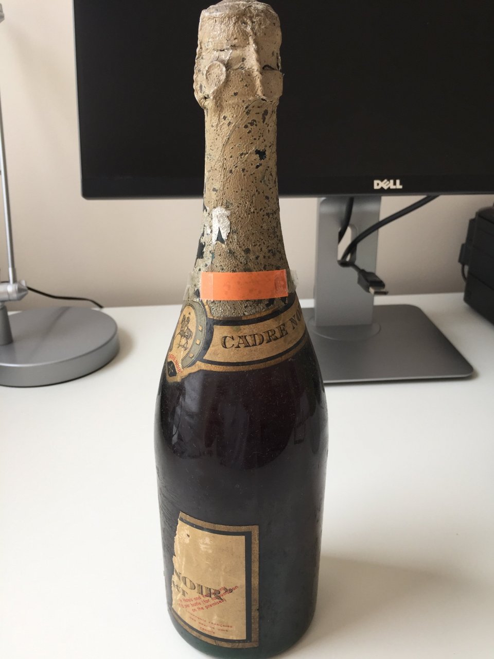 How Much Is This Bottle Of Champagne Worth.