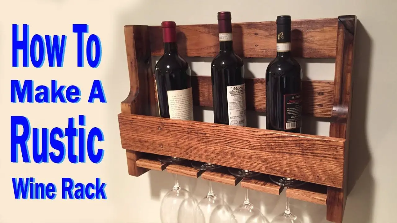 How to Build a Rustic Wine Rack out of Pallet Wood (With ...