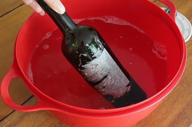 How to Flatten Wine Bottles