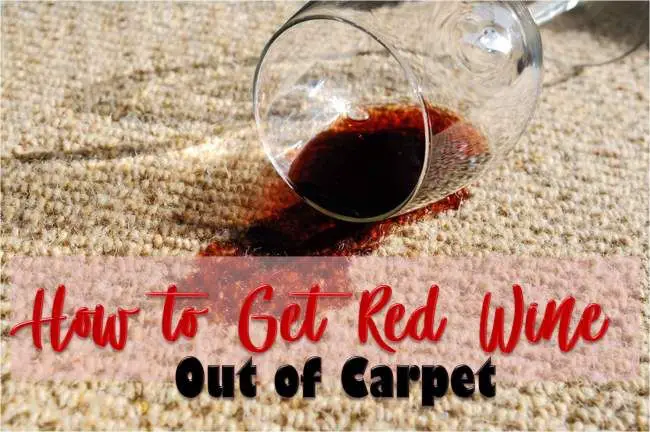 How to Get Red Wine Out of Carpet (100% Clean)