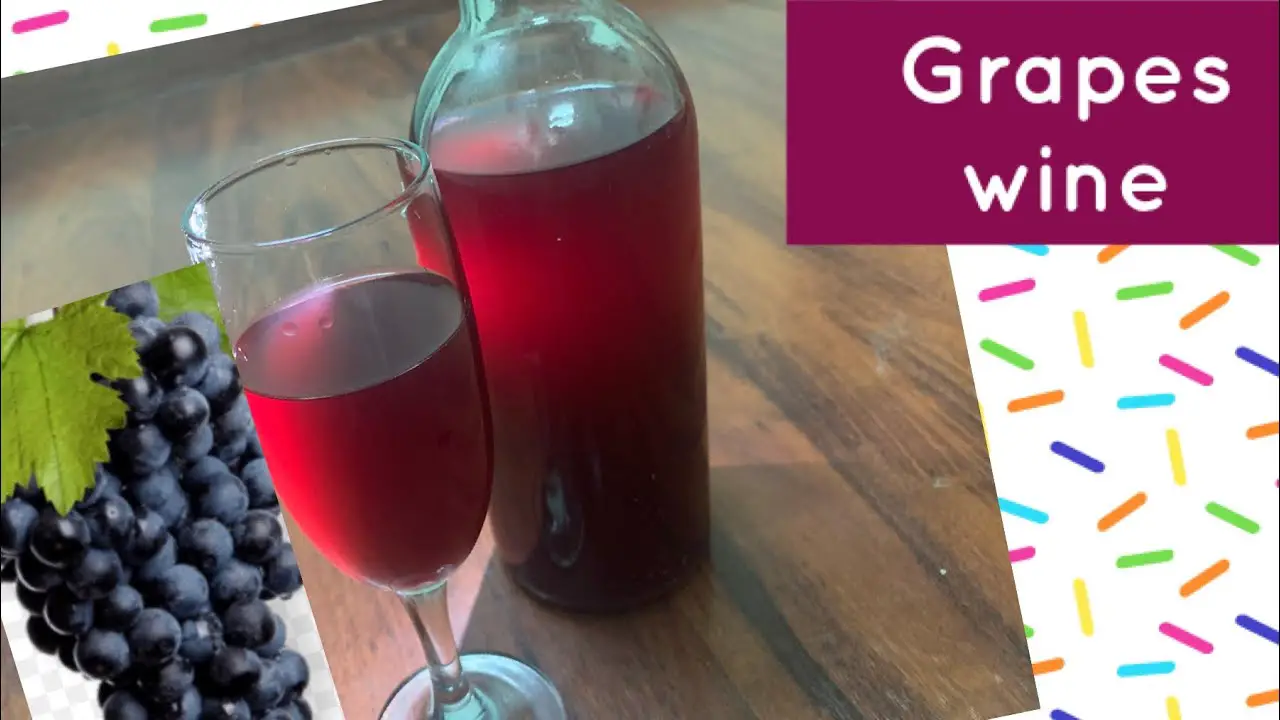 How to make home made #grapes#wine without yeast