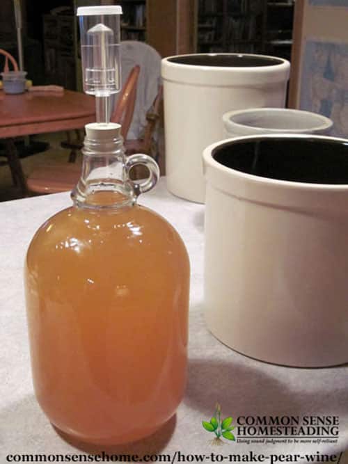 How to Make Pear Wine